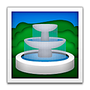 Emoji ⛲ Fontana su Apple iOS 6.0.