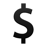 Émoji 💲 Dollar sur Apple iOS 6.0.