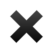Emoji ✖️ Segno Moltiplicazione su Apple iOS 6.0.