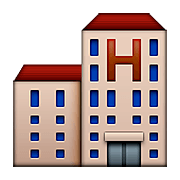 Emoji 🏨 Hotel su Apple iOS 6.0.