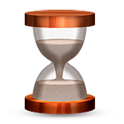 ⌛ Emoji Reloj De Arena Sin Tiempo en Apple iOS 6.0.