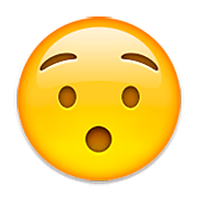 😯 Emoji Rosto Surpreso na Apple iOS 6.0.