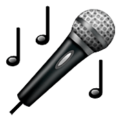 Emoji 🎤 Microfono su Apple iOS 6.0.