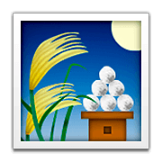 🎑 Emoji traditionelles Mondfest Apple iOS 6.0.