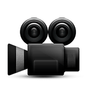 Emoji 🎥 Cinepresa su Apple iOS 6.0.