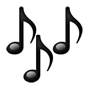 🎶 Emoji Notas Musicales en Apple iOS 6.0.