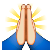 🙏 Emoji Manos En Oración en Apple iOS 6.0.