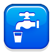 🚰 Emoji água Potável na Apple iOS 6.0.