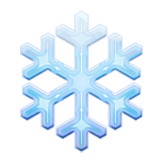 ❄️ Emoji Floco De Neve na Apple iOS 6.0.