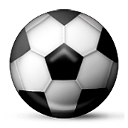 ⚽ Emoji Balón De Fútbol en Apple iOS 6.0.