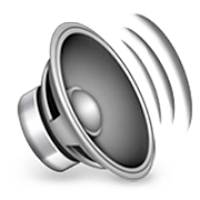 🔊 Emoji Lautsprecher mit hoher Lautstärke Apple iOS 6.0.