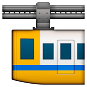 Émoji 🚟 Train Suspendu sur Apple iOS 6.0.