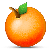 Émoji 🍊 Mandarine sur Apple iOS 6.0.