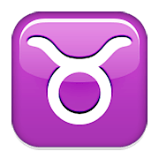 ♉ Emoji Tauro en Apple iOS 6.0.