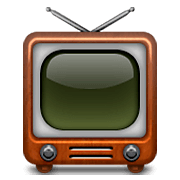 Emoji 📺 Televisore su Apple iOS 6.0.