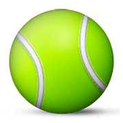Émoji 🎾 Tennis sur Apple iOS 6.0.
