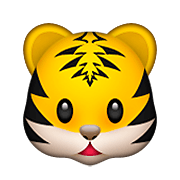 Emoji 🐯 Muso Di Tigre su Apple iOS 6.0.