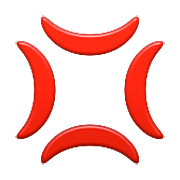 Emoji 💢 Rabbia su Apple iOS 8.3.
