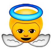 Emoji 👼 Angioletto su Apple iOS 8.3.