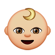 Émoji 👶🏼 Bébé : Peau Moyennement Claire sur Apple iOS 8.3.
