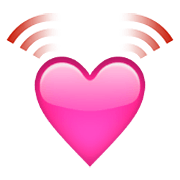 Émoji 💓 Cœur Battant sur Apple iOS 8.3.