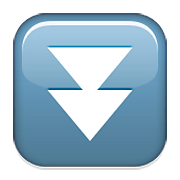 ⏬ Emoji Triángulo Doble Hacia Abajo en Apple iOS 8.3.