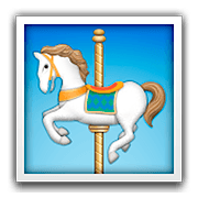 Émoji 🎠 Cheval De Manège sur Apple iOS 8.3.