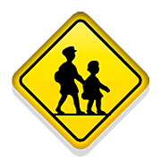 🚸 Emoji Kinder überqueren die Straße Apple iOS 8.3.