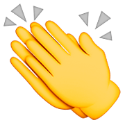 Emoji 👏 Mani Che Applaudono su Apple iOS 8.3.