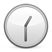 Emoji 🕜 Ore Una E Mezza su Apple iOS 8.3.