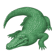 🐊 Emoji Crocodilo na Apple iOS 8.3.