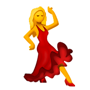 💃 Emoji tanzende Frau Apple iOS 8.3.