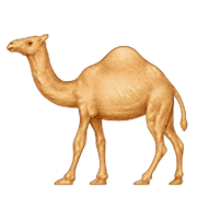 🐪 Emoji Camelo na Apple iOS 8.3.