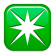 ✳️ Emoji achtzackiger Stern Apple iOS 8.3.