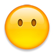 😶 Emoji Cara Sin Boca en Apple iOS 8.3.