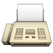 Emoji 📠 Fax su Apple iOS 8.3.