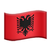 🇦🇱 Emoji Bandera: Albania en Apple iOS 8.3.