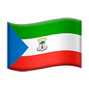 🇬🇶 Emoji Bandeira: Guiné Equatorial na Apple iOS 8.3.