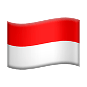 🇮🇩 Emoji Bandera: Indonesia en Apple iOS 8.3.