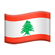 🇱🇧 Emoji Bandera: Líbano en Apple iOS 8.3.