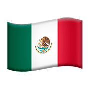 🇲🇽 Emoji Bandeira: México na Apple iOS 8.3.