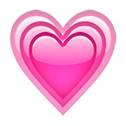 Émoji 💗 Cœur Grandissant sur Apple iOS 8.3.