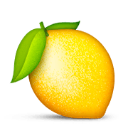 🍋 Emoji Limão na Apple iOS 8.3.