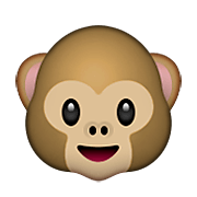 🐵 Emoji Cara De Mono en Apple iOS 8.3.