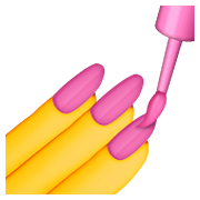 Emoji 💅 Smalto Per Unghie su Apple iOS 8.3.