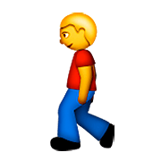 Émoji 🚶 Personne Qui Marche sur Apple iOS 8.3.