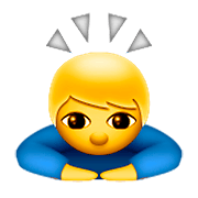 🙇 Emoji sich verbeugende Person Apple iOS 8.3.