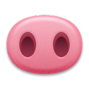 Emoji 🐽 Naso Da Maiale su Apple iOS 8.3.