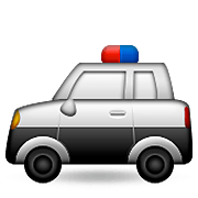 Emoji 🚓 Macchina Della Polizia su Apple iOS 8.3.