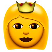 👸 Emoji Princesa en Apple iOS 8.3.